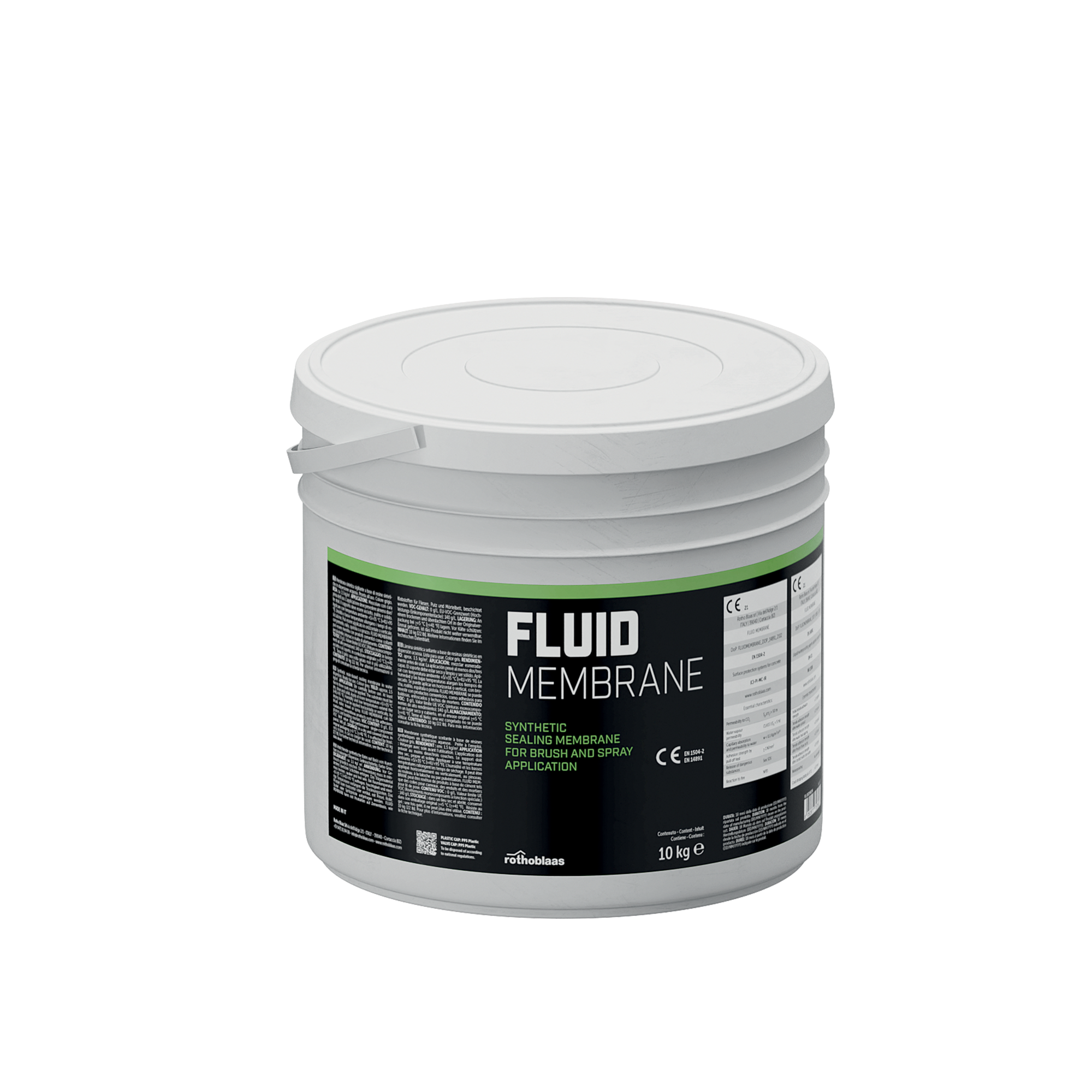 Membrană lichidă Rothoblaas FLUID MEMBRANE, găleată de 10 kg